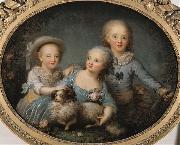 unknow artist, The children of the comte d'Artois